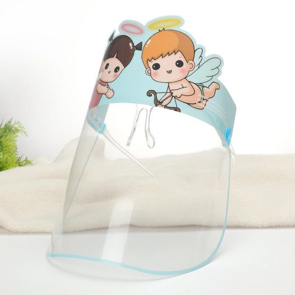 

1шт new kids face shield защитный защитная маска пыле многоразовый cute безопасность очистить полное покрытие маска wmtafq dh_niceshop