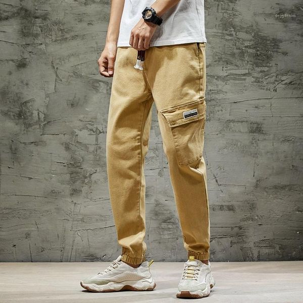 

men's jeans corduroy pants men's jogging streetwear casual harem1, Blue