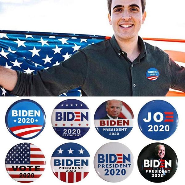 

1шт байдена знак унисекс баннер на шарфы для президентской jewelry сторонник кампании аксессуаров моды выборы i8x9 sqcuwq dh_seller2010, Gray