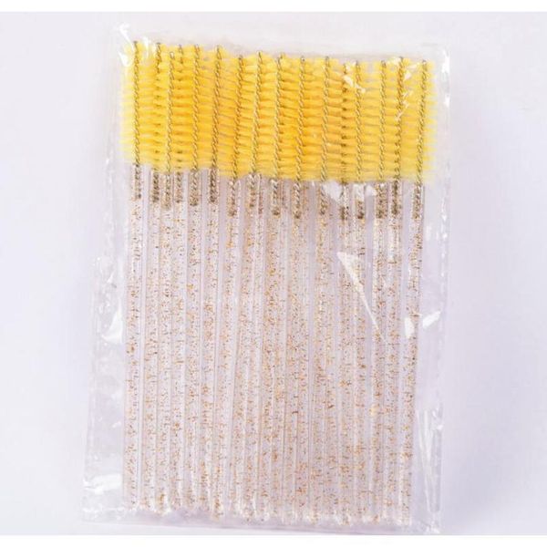 

new 50 pcs factory direct crystal rod disposable eyelash brus qylmul