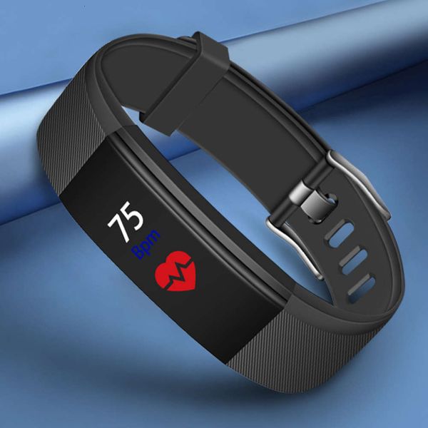 

id115plus color screen smart health monitoring exercise temperature measuring bracele