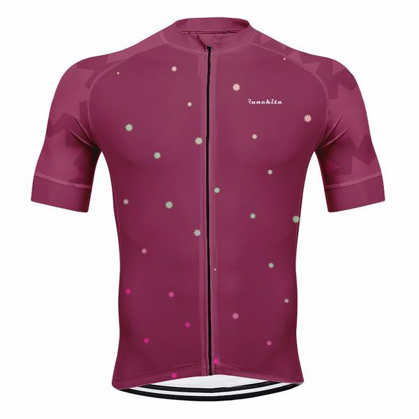 

racing jackets runchita cycling jersey sport bicycle clothing breathable wear clothes short sleeve mtb bike shirt, Black;red