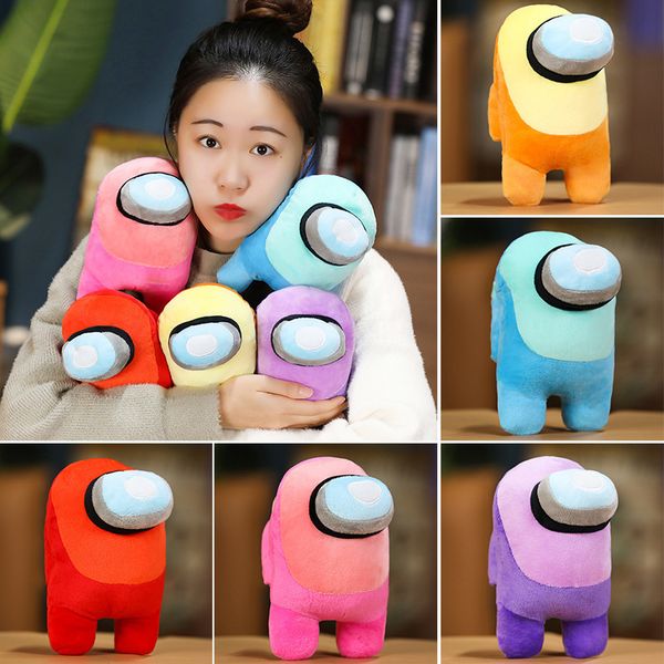 

new 20-30 cm cute anime us stuffed plush puppets dolls toys among plushie game accessories q1219