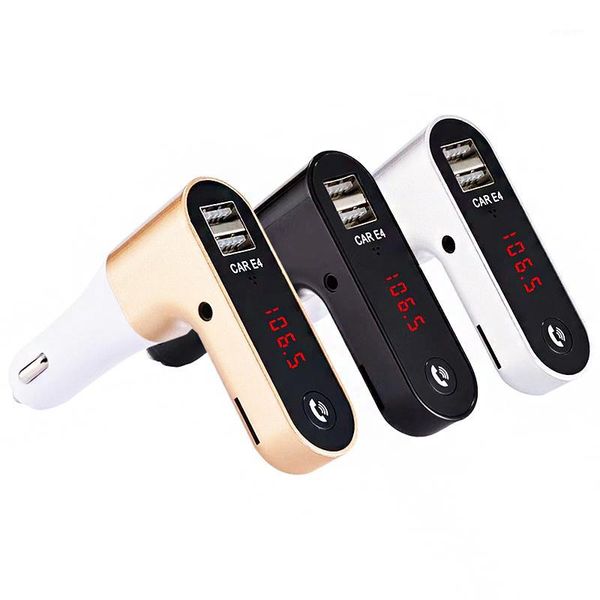 

car wifi router bluetooth fm transmitter aux wireless audio player kit handsmp3 modulator 5v 2.1a dual usb charger wma1