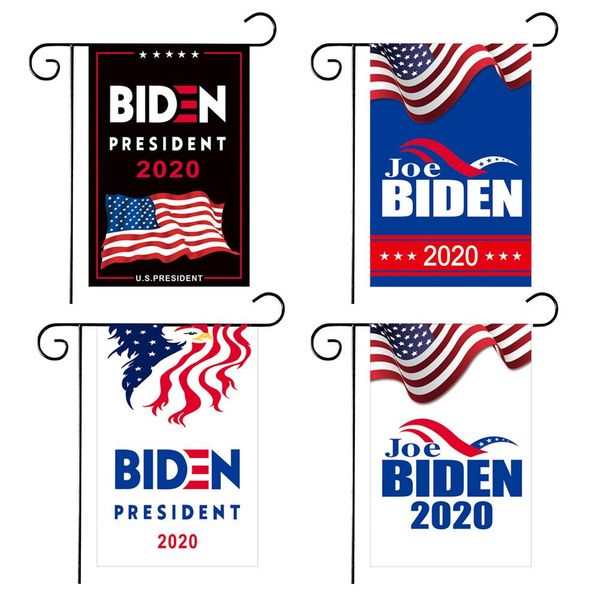 

30x45cm джо байден 2020 президент поддержки избирательной кампании флаг полиэстер баннер открытый украшение для yard garden home bbysmr gard
