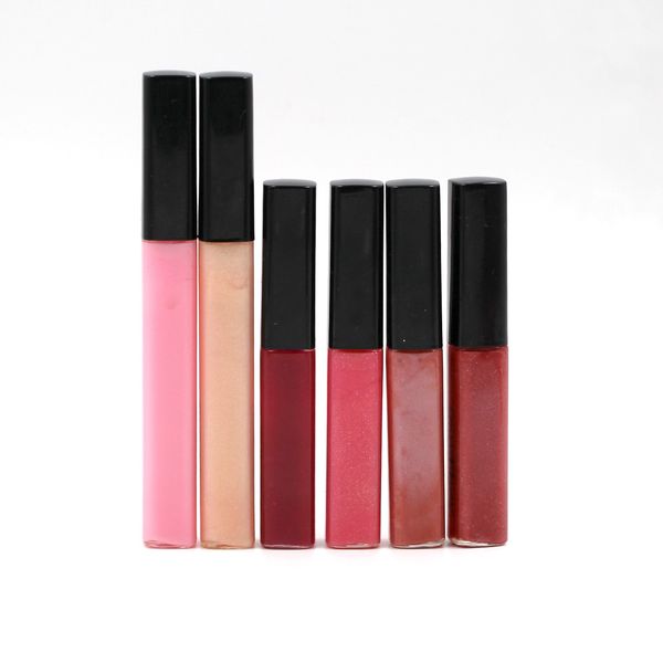 6 Color Lips gloss Lip Kit Holiday Style Wish Perfect Love Idratante Nutriente Idratante Natural Coloris Cosmetici Confezioni regalo Trucco Plump Lipgloss Box