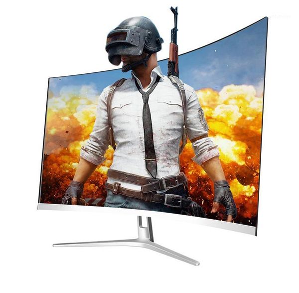 

monitors 32 inch curved screen 144hz monitor 4k pc hd-mi power vga cable1