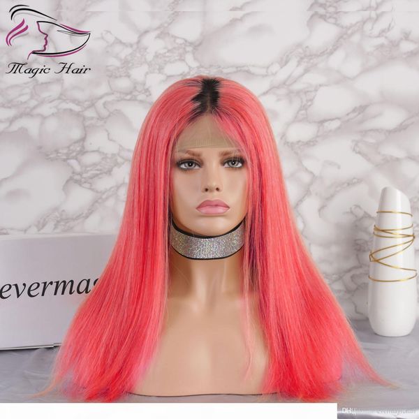 

ombre burg color glueless full lace human hair wigs with baby hair pre plucked 130% density brazilian virgin hair lace front wigs, Black;brown