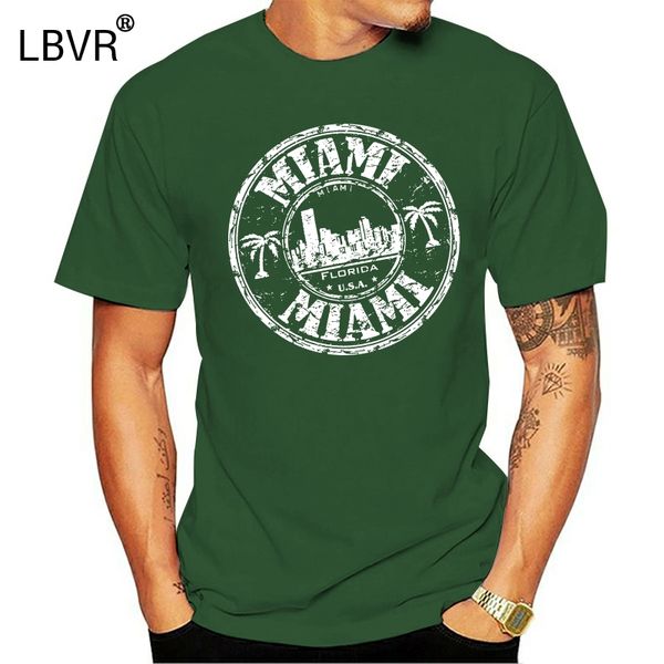 

t shirts for man miami florida palms beach stamp vintage t shirt for men 0178 coat clothes sport hooded sweatshirt hoodie