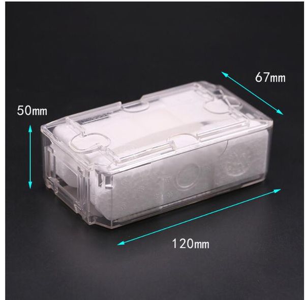 

2020 mens womens watches protective plastic box men women watch boexes gfits stroage bag boxes professional watch qe312, Black;blue