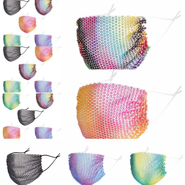 

cover pm2.5 sequins protective mask dustproof mouth bling washable face fashion bar dance adjustable masksprotectiveeo88