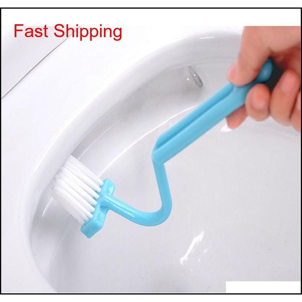 

2pcs/lot portable toilet brush scrubber v-type cleaner clean bru qylrjg sports2010