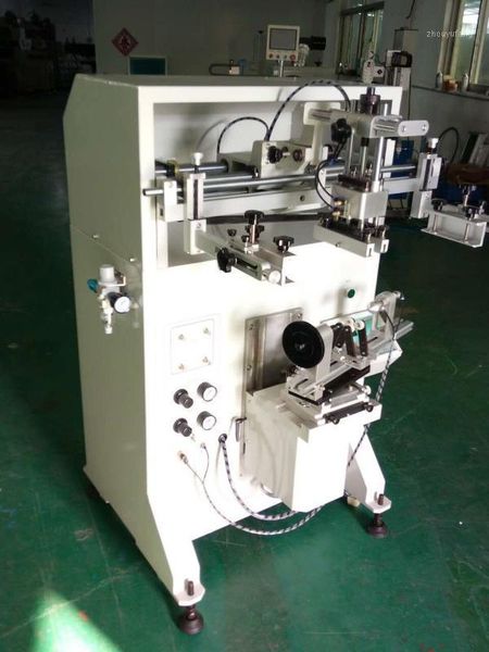 

400r semi automatic car filter label screen printing machine1