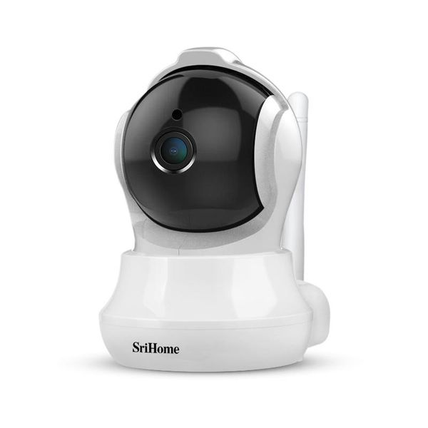 

cameras srihome sh020 3mp wireless ptz ip camera home security alarm dome
