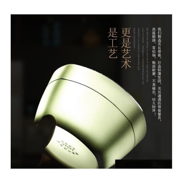 

60 chinese style bone china tableware set dinnerware set gold inlaid jade trace gold simplicit jllicv dhsybaby