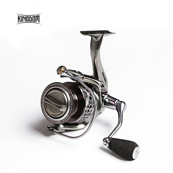

kingdom fishing reel spinning saltwater 11+1 bb 5.2:1 fl1500 fl2000 fl3000 fishing reels carp all-metal lure spinning reel fir
