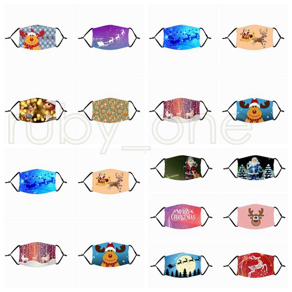 

washable christmas party cosplay masks with joker filter face digital printing halloween protection cotton mask 18styles rra3555 s42e