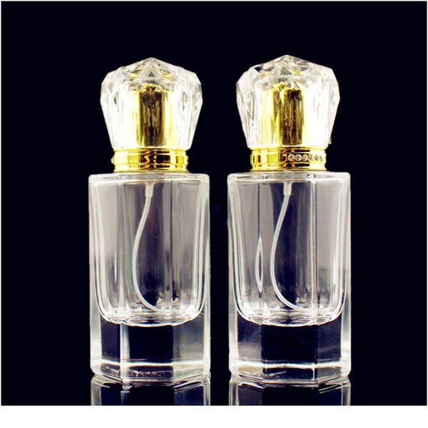 

3pcs/otl 50ml transparent glass perfume bottle portable empty spray fragrance bottle atomizer re qyljcl