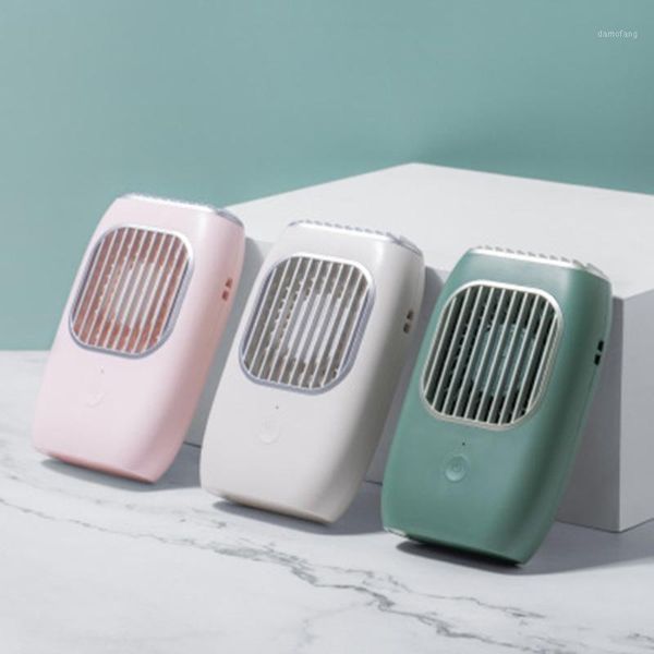 

mini fan usb charging travel hanging neck fan mini summer handheld air cooler portable desksmall1