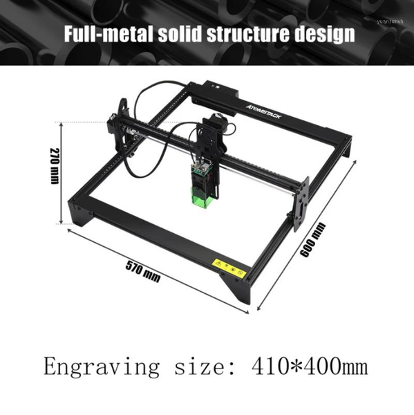 

printers desklaser engraving machine printer cnc 20w working area 41*40 cm cutting diy logo kids gift for home eye protection1