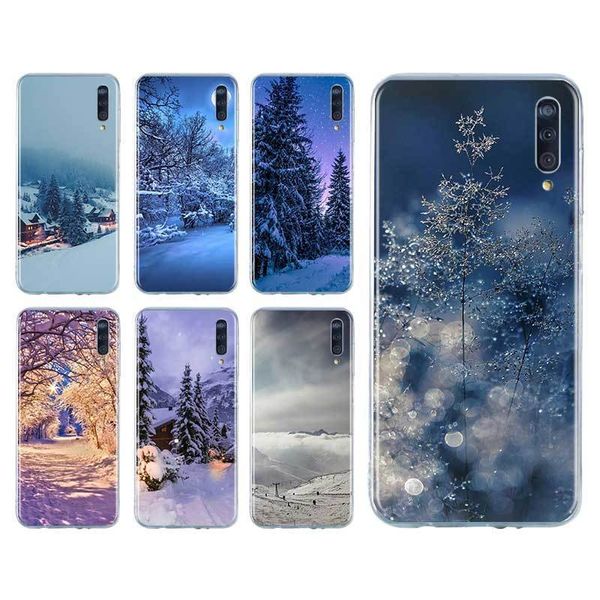

landscape winter light snow tpu case for samsung galaxy a70 a50 a70s a50s a40 a30 a20s a10 a10s a21s fundas capa phone coque