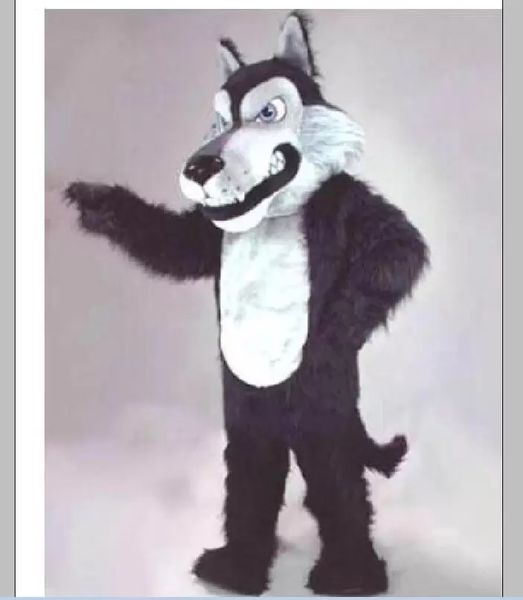 Mascotte Black Wolf Coyote Costume di fantasia personalizzato Anime Fancy Dress Carnival