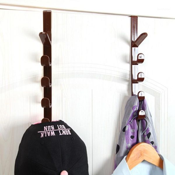 

hooks & rails plastic home storage organization bedroom door hanger clothes hanging rack holder for bags towel wall hanger1