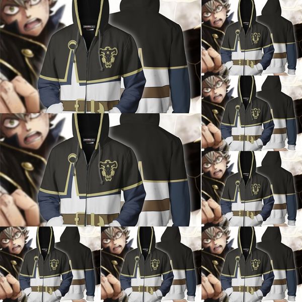 

sipcj new japanese cartoon cosplay five-leaf 3d sweater black 3d digital printing sweater hoodie hoodie sweatersweater animation ylbox