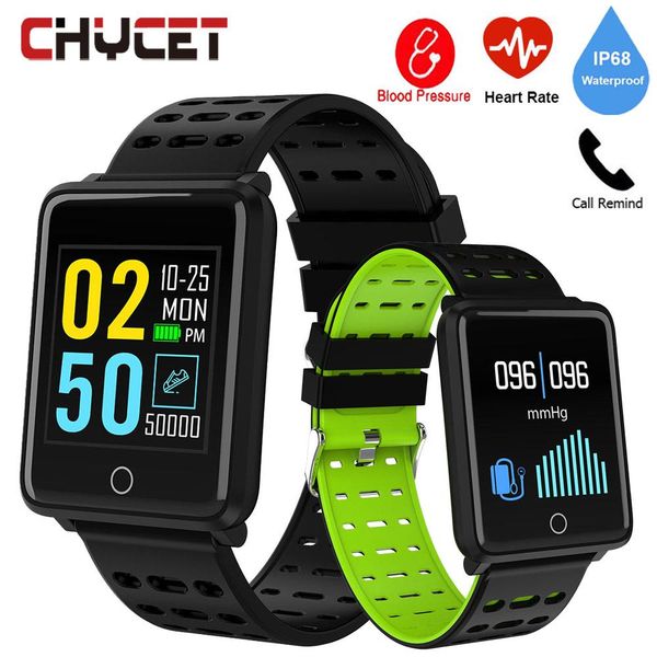 

давление смарт часы ip68 водонепроницаемый мужчины женщины smartwatch gps фитнес tracker часы blood sport носимого устройства для android io