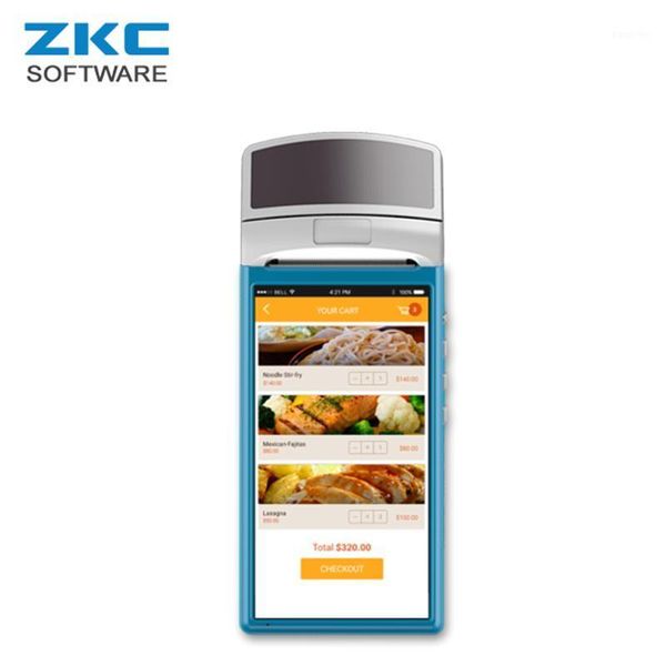 

zkc5501 gprs wcdma wifi android tablet wireless mobile portable electronic touch screen cash register machine with scanner nfc1