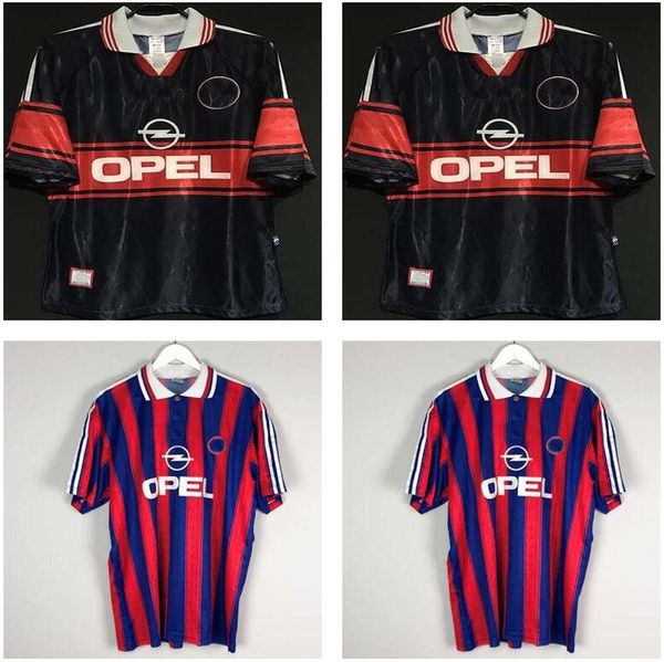 

91 92 93 94 95 96 97 98 99 00 01 02 bayern retro soccer jerseys 1993 1995 1997 1998 scholl vintage elber matthaus lizarazu sgxbbrewfjnvmhgfr, Black;yellow