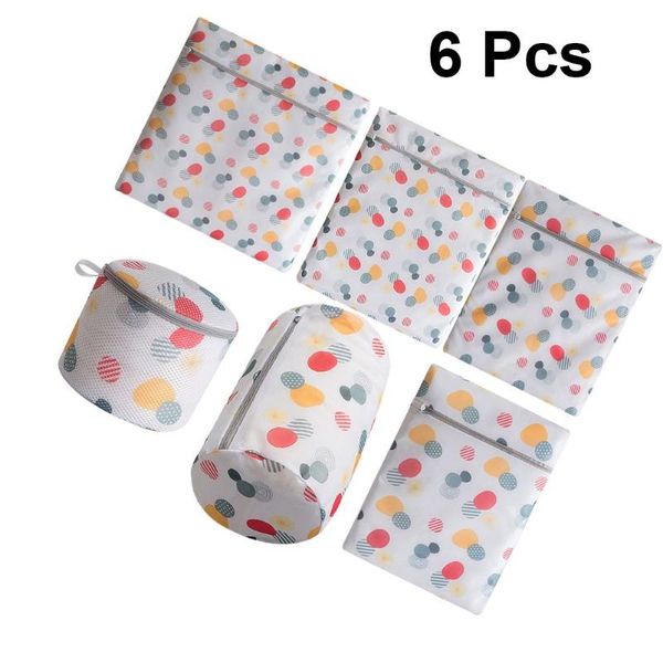 

2020 4/6pcs laundry bags zippered laundry pouch clothes storage for underwear bra washing machine pouch clothes bra bags