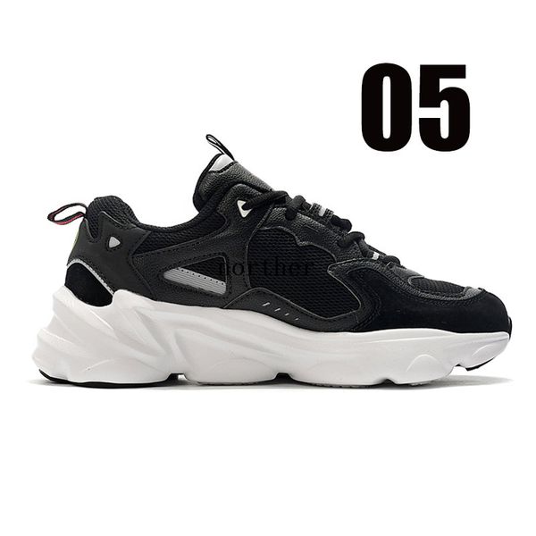 

treeperi fashion chunky running shoes black white us 7 eur 40 for men sneakers