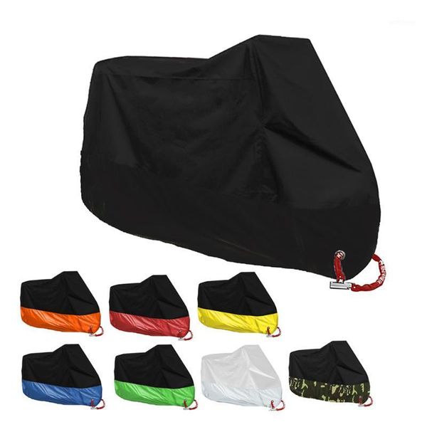 

motorcycle cover universal outdoor uv protector waterproof rain dustproof scooter bicycle case tent m l xl 2xl 3xl 4xl 2020 new1