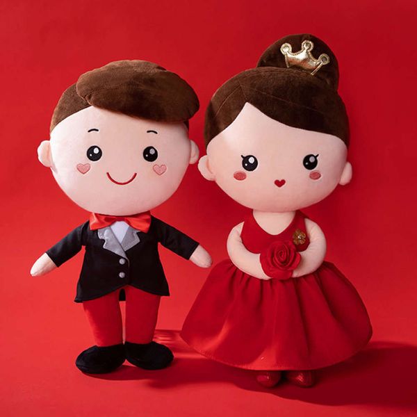 

for children high end ornaments gifts wedding room bedside prsure bed doll pair