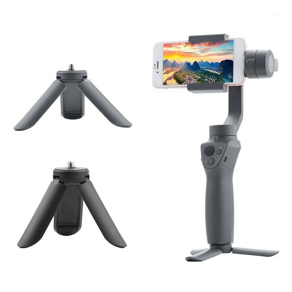 

tripods 2021 universal mobile phone stabilizer base bracket handheld cloud platform small mini tripod accessories for dji osmo1