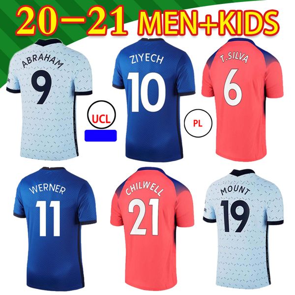 

20-21 customized 10 pulisic thai quality soccer jersey 7 kanté 9 abraham 22 ziyech 28 azpilicueta 20 hudson-odoi 19 mount 18 giroud custom, Black;yellow