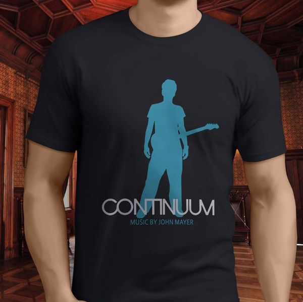 

new popular john mayer continuum men's black t shirt s 3xl short sleeve casual printed tee size s 2xl 035438 sport hooded sweatshirt ho