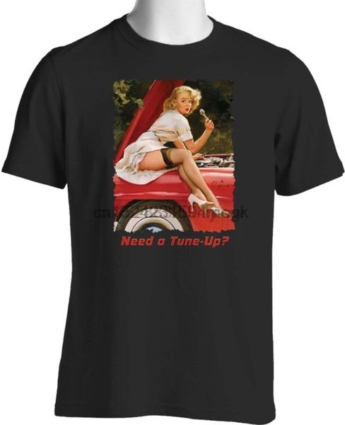 

cute retro pin up girl rod t shirt thunderbird small to 6xl sport hooded sweatshirt hoodie