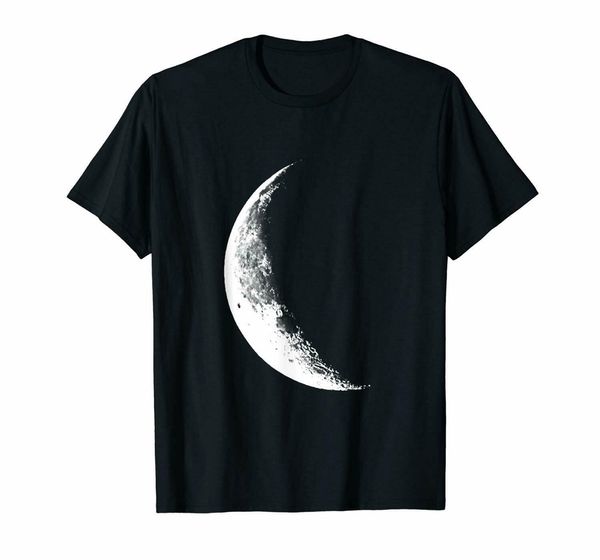 

black shiny moon t-shirt half moon t-shirt men's s-3xl us 100% cotton classic unique tee shirt sport hooded sweatshirt hoodie