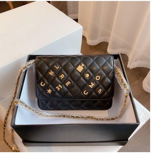 

sheepskin female bag woc letter badge shoulder bag french fashion c bag messenger bags with gift box ing