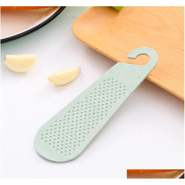 

manual wheat straw ginger garlic grater wasabi grinding plate garlic presses tools kitchen gadgets accessor jllihk comb2010