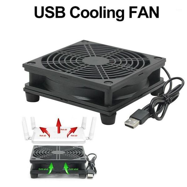 

lapcooling pads usb fan durable abs quiet for router tv box diy pc 5v 1200rpm 8cm/9cmm/12cm1