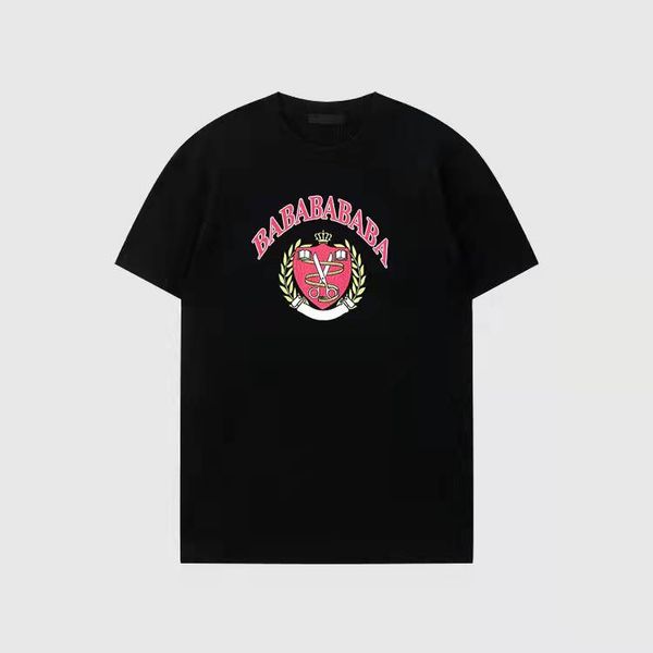 

men tees t summer shirt for mens women designers t shirts polos loose fashion brands man s casual luxurys clothing street shorts sleeve clo, White;black
