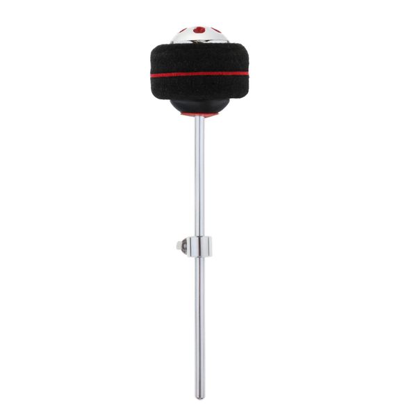 

drum kick beater head,stainless steel shank,black felt drum pedal beater,percussion accessory