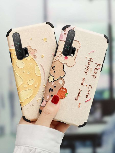 

3bear star glory 20 youth mobile phone case huawei 20pro protective cover fall proof honor20s silicone 20i women's personalized creativ