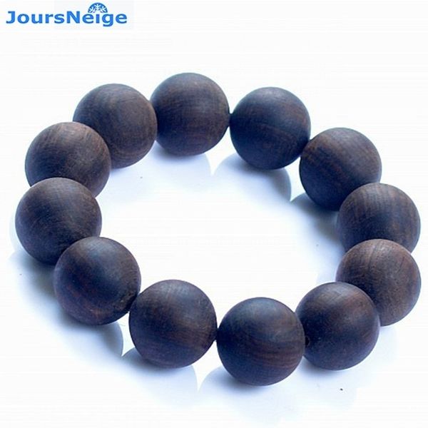 

genuine incense bracelets old material black sand sink buddha beads bracelet for men women water sinks wood hand string jewelry y200730