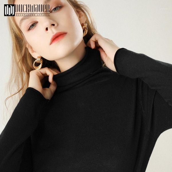 

autumn winter women long sleeve sweater fashion solid colors half high collar pullover 2019 harajuku slim knit basic sweaters1, White;black