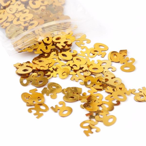 

fengrise 30 40 50 60 happy birthday confetti decoration gold numbers party table scatter birthday party balloons decor wmtvpe xhhair