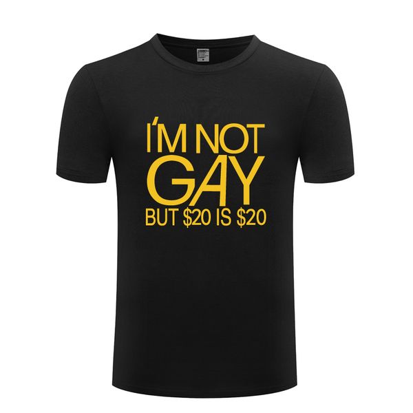 

i'm not gay but $20 is $20 funny rude joke t shirt tshirt 2018 new short sleeve casual t shirt tee sport hooded sweatshirt hoodie